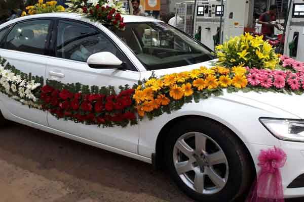 weeding car in Nepal